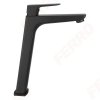 FERRO - Bateria umywalkowa VITTO BLACK VERDELINE stojąca wysoka nablatowa CZARNA   BVI2LVLBL